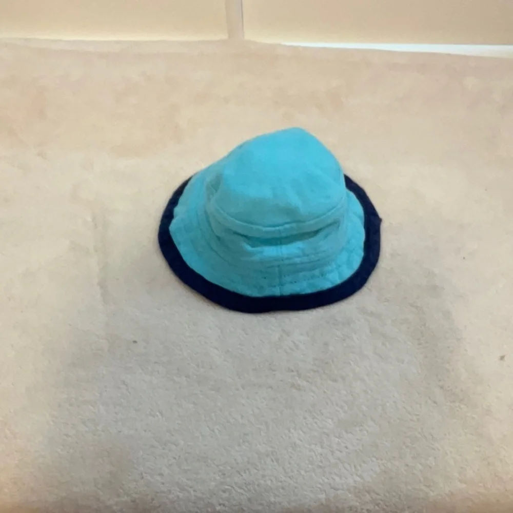 Kids Navy Blue Bucket Hat